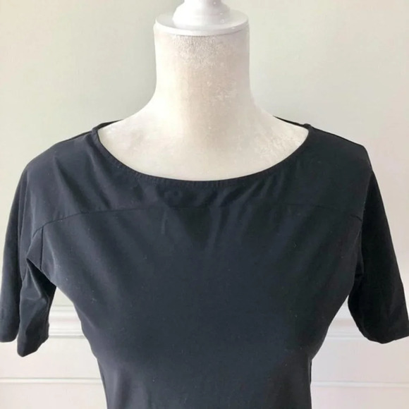 Haven Collective Black Short Sleeve Active Top - Picture 3 of 5
